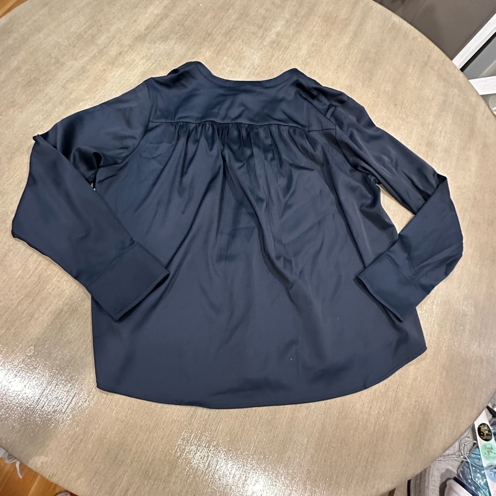 Banana Republic Midnight Blue Blouse - Picture 7 of 7